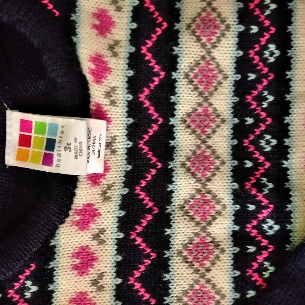 Little girl sweater dress